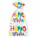 Sacos Celofane Multicoloridos Happy Birthday