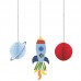 3 Decorações Pendentes Tema Espaço