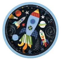 8 Pratos Tema Espaço