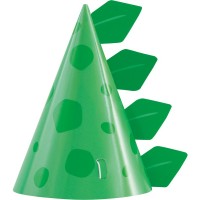 8 Chapéus Festa Dinossauros