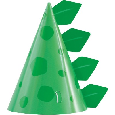 8 Chapéus Festa Dinossauros