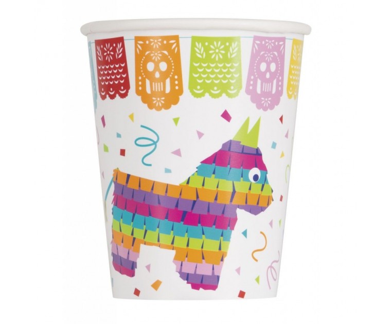 8 Copos Festa Mexicana