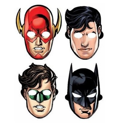  8 Máscaras Liga da Justiça