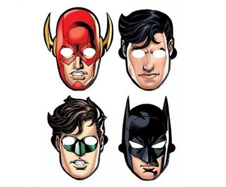  8 Máscaras Liga da Justiça