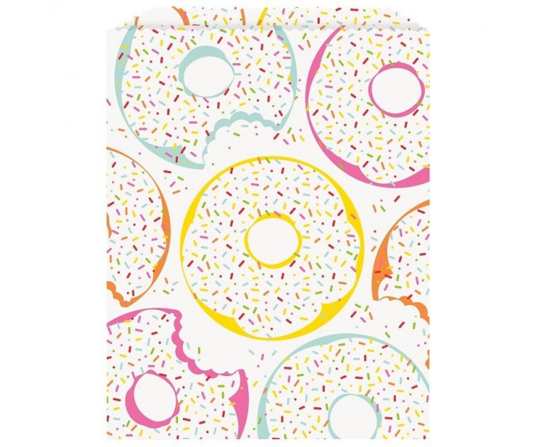 8 Sacos de Oferta e Doces Donuts Springles
