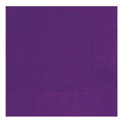 50 Guardanapos Roxo Profundo