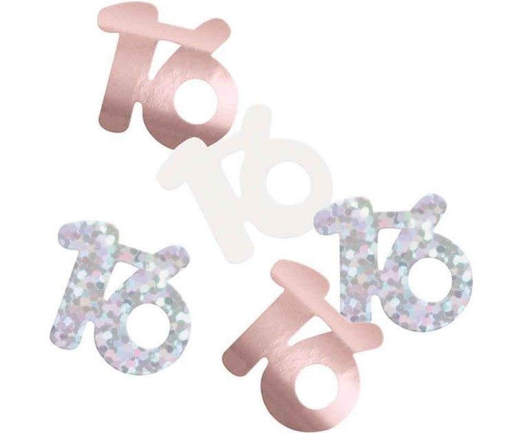 Confetis Mesa 16 Rose Gold