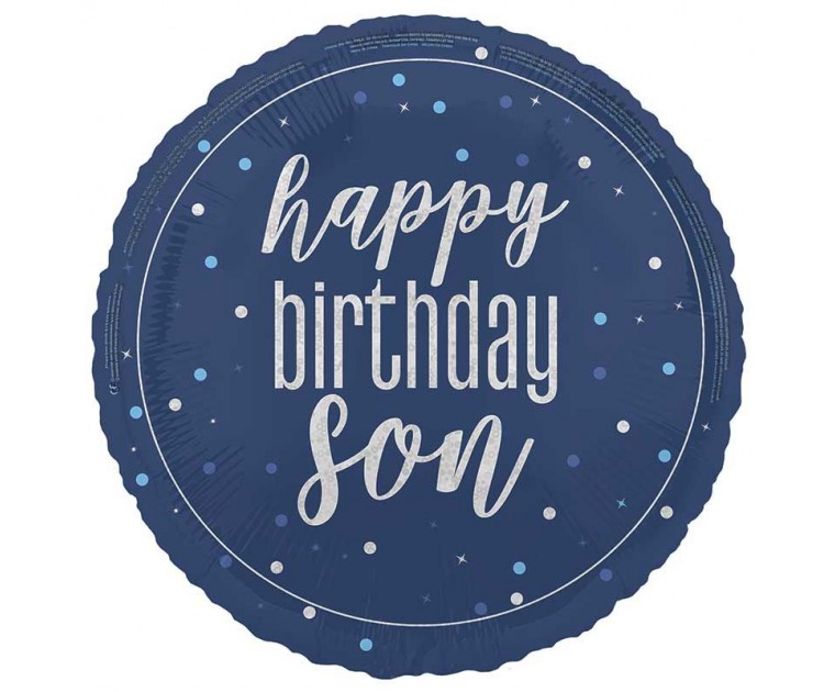 Balão Happy Birthday Son