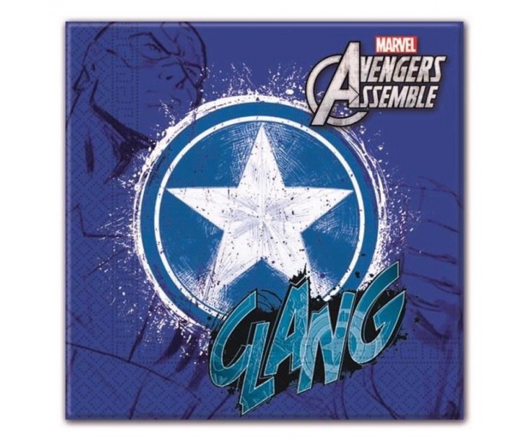Guardanapos AVENGERS Capitão América