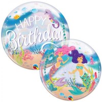 Bubble Tema Oceano Frente e Verso