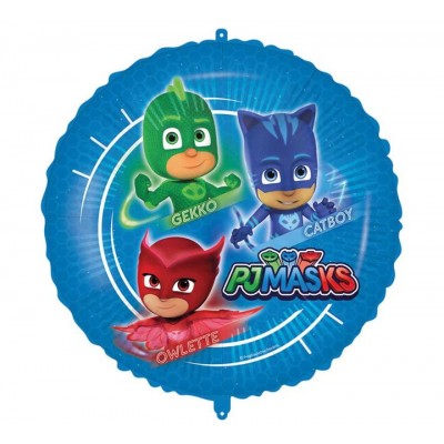 Balão Redondo Pj Masks