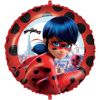 Balão Redondo LadyBug