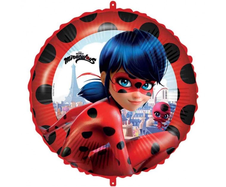 Balão Redondo LadyBug