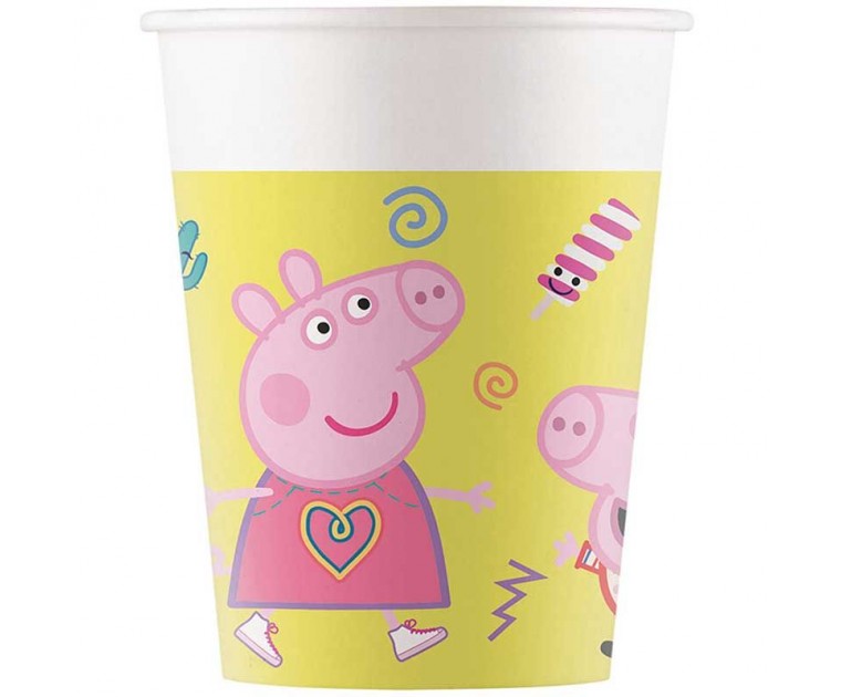 Copos Porquinha Peppa Pig