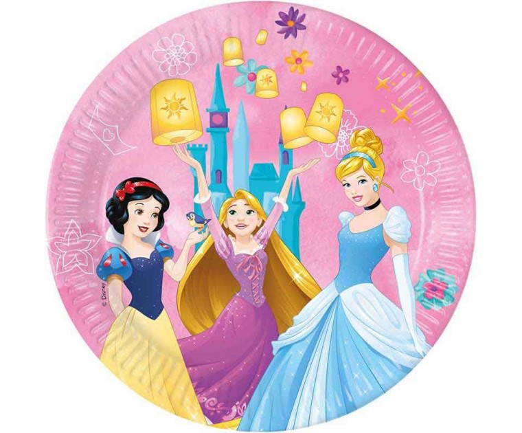 8 Pratos Princesas Disney