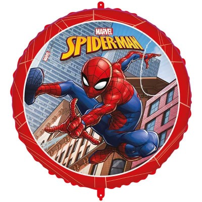 Balão Redondo Spiderman CRIME FIGHTER