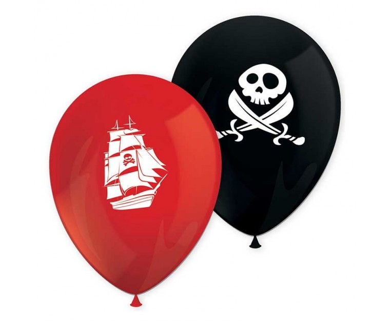 Pack 8 Balões Piratas