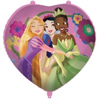 Balão Coração Histórias Princesas Disney