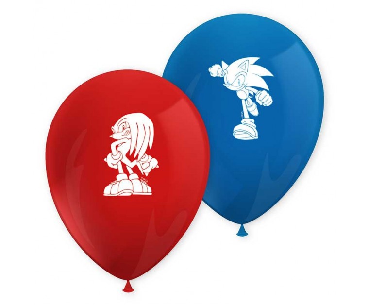 8 Balões Latex Sonic 