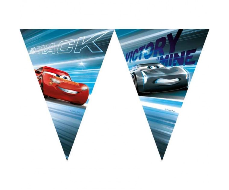 Bandeirolas Cars