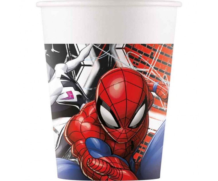 Copos Spiderman World of Web
