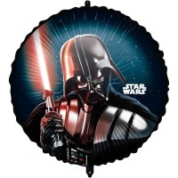 Balão Foil Redondo Darth Vader