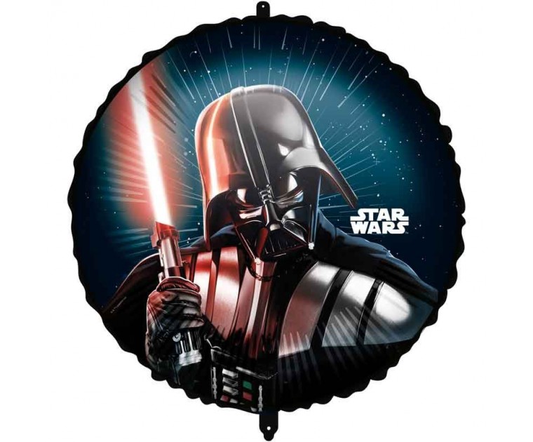Balão Foil Redondo Darth Vader