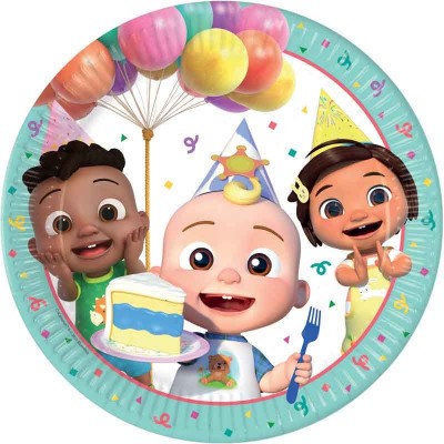 Pratos Aniversário Cocomelon