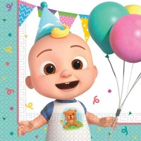 Guardanapos Cocomelon Birthday