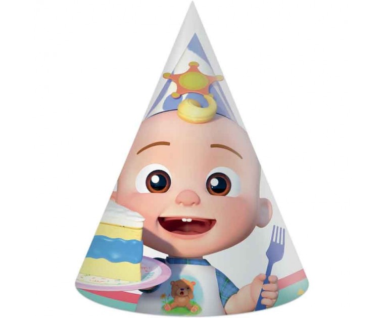 Chapéus Aniversário Cocomelon
