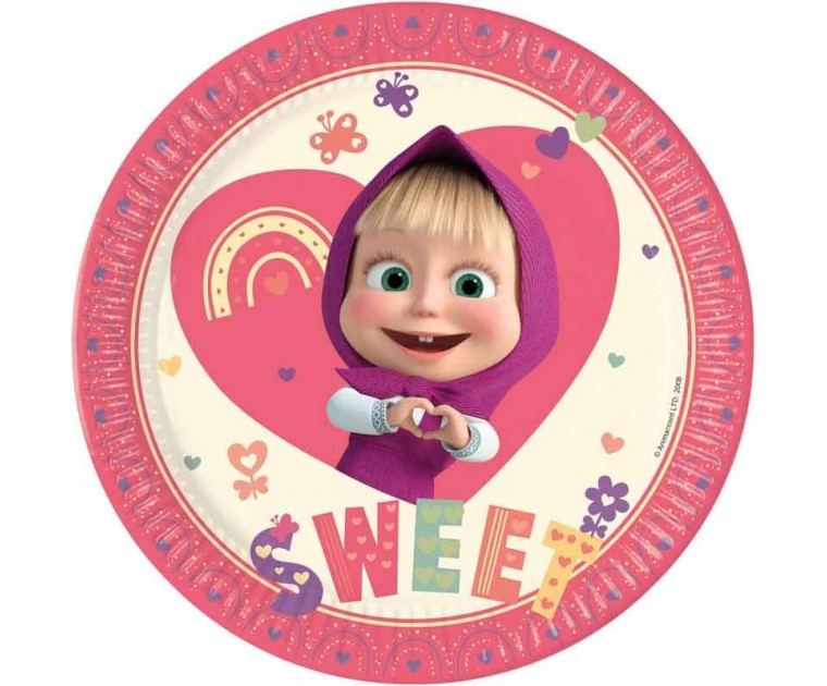 Pratos Masha Sweet heart 