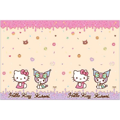 Toalha Hello Kitty e Kuromi