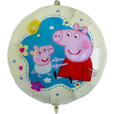 Balão  Porquinha Peppa com Bebé