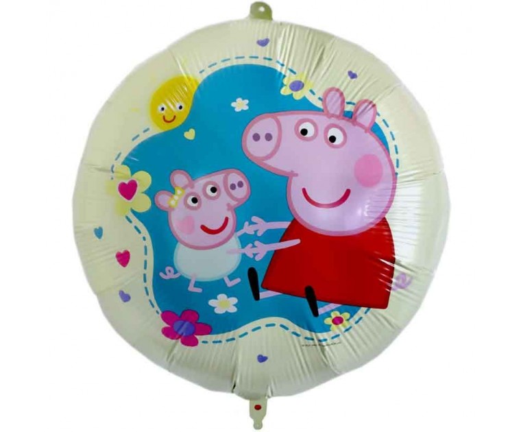 Balão  Porquinha Peppa com Bebé