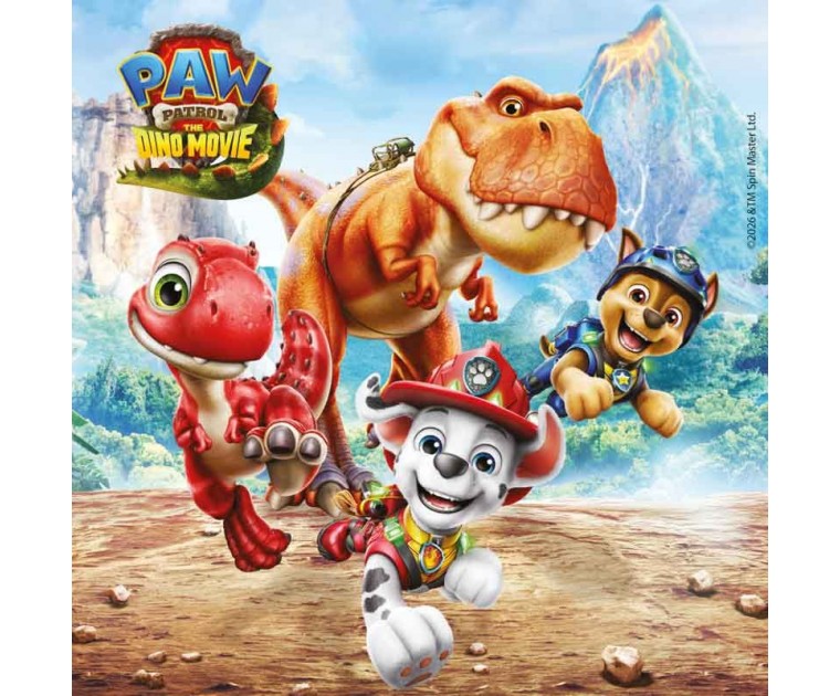Guardanapos Patrulha Pata Dinossauros