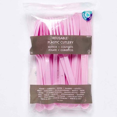 24 Talheres Marshmallow Pink 