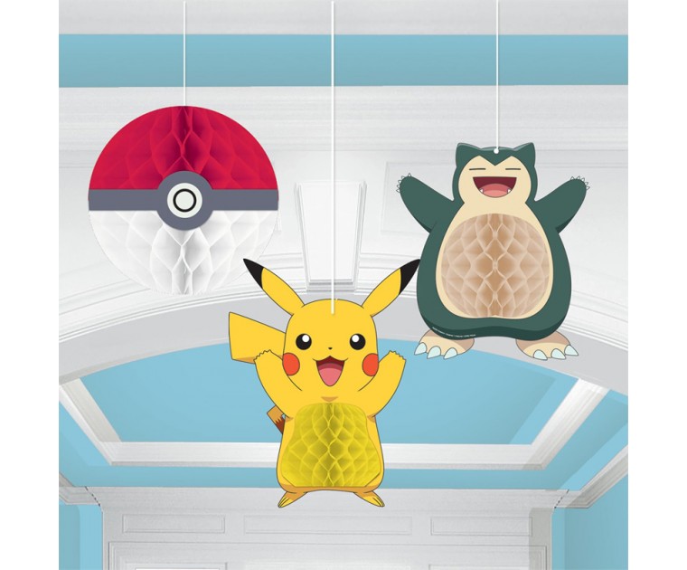 Decorações Honeycomb Pokemon