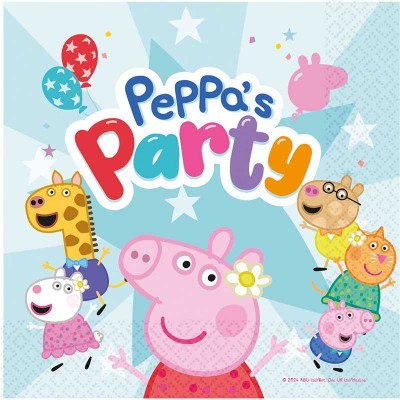 Guardanapos  Peppa´s Party