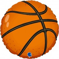 Balão Foil Bola Basquete 45 cms