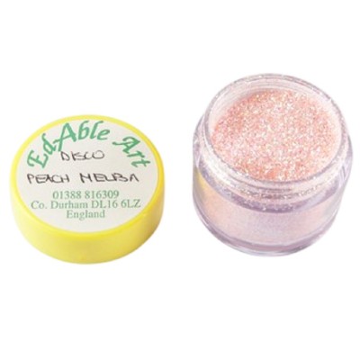 Purpurina Decorativa não Tóxica Peach Melba