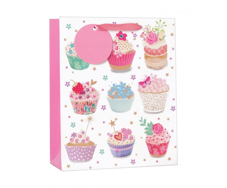 Saco Oferta Cup Cakes Médio