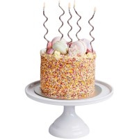 12 Velas Curvas Rose  Gold