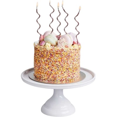 12 Velas Curvas Rose  Gold