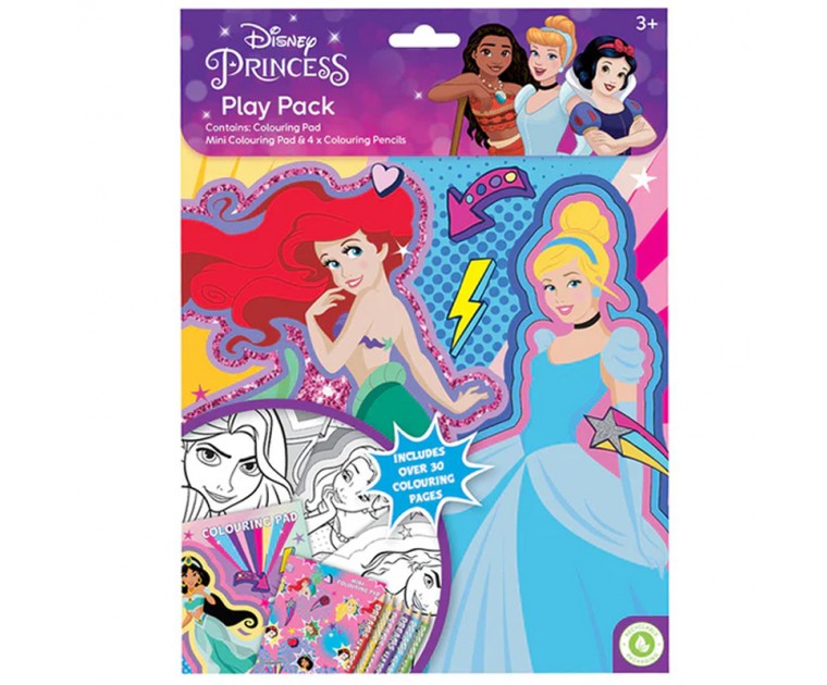 Kit Colorir Princesas da Disney