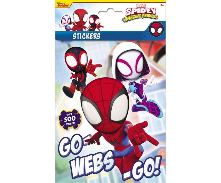 Pack Autocolantes Spidey e os Amigos