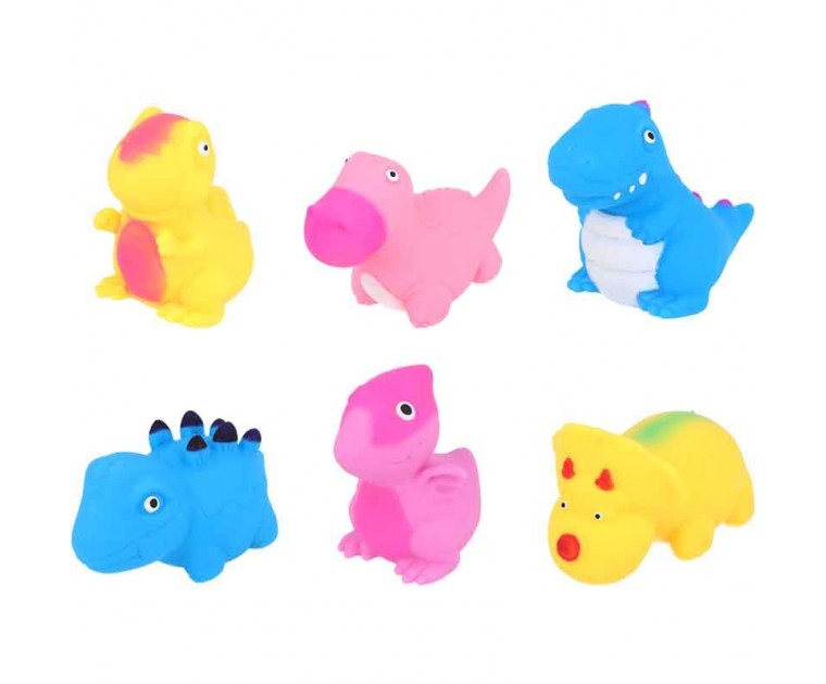 Bonecos SQUISHY Dinossauros Sortidos