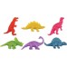 Dinossauros Elásticos 6/7 cms ***