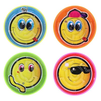 Puzzle Labirinto Emoji Redondo