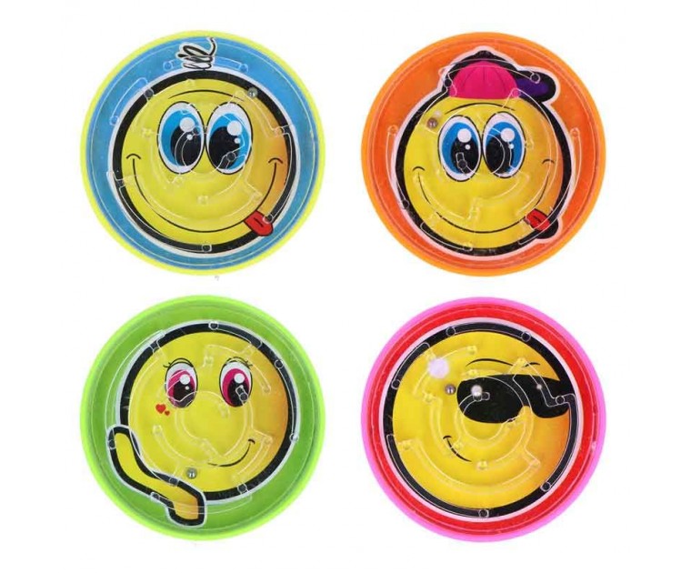Puzzle Labirinto Emoji Redondo