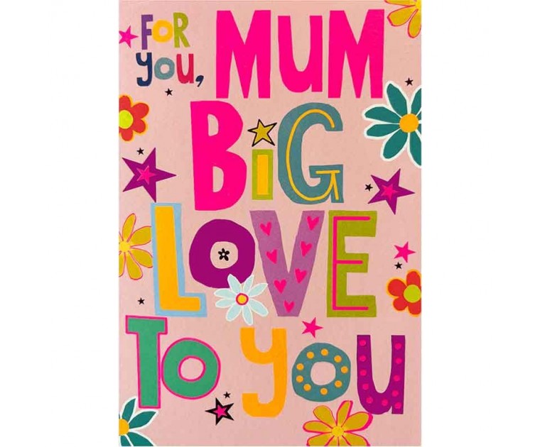 Postal Big Love Mum